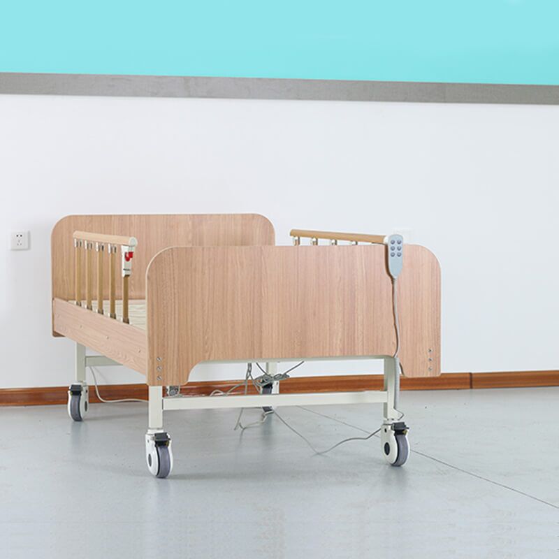 Wooden hospital bed2